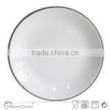 10.5" Color Glazed Dinner Plate ,cheap Plate thumbnail-3