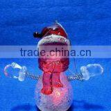 LED Color Changing Animated Acrylic Snowman thumbnail-5