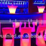 RGB Growing Plastic Light Club Led Bart Table Cocktail Chair thumbnail-3