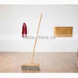 Wood Handle Plastic Soft Floor Broom thumbnail-5