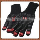 Wholesale Aramid Fiber Heat Resistant BBQ Gloves Cooking Gloves thumbnail-1