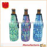 2017 Hot Sell Neoprene Zipper Beer Cooler Mother's Day/Father's Day/Housewarming Gift Beer Bottle Cooler Bag thumbnail-2