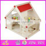 2016 Top Fashion Funny Wooden Toy Castles for Boys W06A094 thumbnail-4