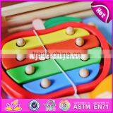 2017 New Design Fruit Shape Multi-function Wooden Music Toys for Toddlers W07A118 thumbnail-2