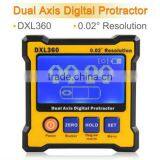 Angle Finder Cube Digital Magnetic Protractor Gauge Inclinometer Level Box thumbnail-1