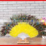 Promotional Peacock Feather Fan thumbnail-2