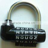 Factory Wholesale TSA Luggage 5 Letter Number Combination Door Lock thumbnail-3