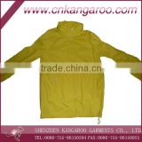 cheap 190T poly adult waterproof raincoat; Mens workwear Raincoat