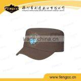 High Quality Checked Fabric Army Cap/Military Cap/Army Winter Hat thumbnail-3
