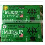 3 BALLERINA Herbal Slimming Tea/weight Loss Tea/dieters' Drink Herbal Tea 2g*20bags/box thumbnail-3