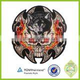 Custom Stick-on Embroidered Animal Shape Wolf Patch for Clothing thumbnail-2