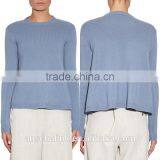 OEM Service Best Selling Crew Neck Women 100% Cashmere Sweater thumbnail-6