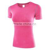 Custom Short Sleeve T-shirt Running Fitness Apparel for Women Clothing thumbnail-4
