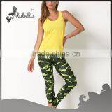 Womem Trainning Gym Tank Tops Fitness Stringer Vest Binding Singlet thumbnail-1