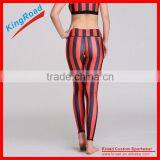 100% Polyester Fabric or Spandex Coolmax Fabric Compression Running Pants thumbnail-2