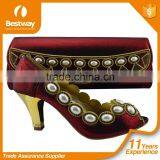 Unique Design On Stocking Shoe And Bag Set Matching Various Colors Option thumbnail-6