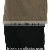 Soft Comfort Stretch Men's Standard Long Sleeve Drip Shoulder Solid Color Crew Neckline Tees thumbnail-4