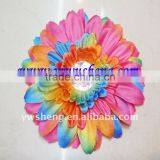 Rainbow Gerber Flowers. Rainbow Daisy Flowers. Artificial Flowers thumbnail-1