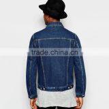 Wholesale Cheap Jacket High Quality Fashion Denim Overcoat for Men thumbnail-3