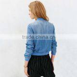 Woemen Baseball Bomber Jacket With Zip and Pocket Custom Design thumbnail-2