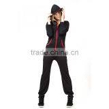 Cheap Winter Warm One Piece Jumpsuits for Women Adult Fleece Jumpsuits Pajamas thumbnail-1