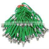 Cell Phone Strap Lanyard Green Lariat Lanyard Mobile Cell Phone Strap Chains Connectors With Silver Metal Top thumbnail-1