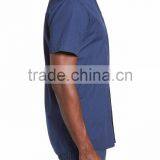 Dotted Daisy Print Royal Blue Custom Sublimation Men's Clothing Shirt Made in 2016 thumbnail-3