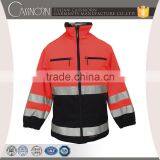 High Visibility Roadway Safety Reflective Softshell Jacket for Special Use thumbnail-1