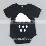 100% Cotton Short Sleeve Baby Romper Wholesale thumbnail-2