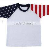 Factory Price Wholesale Fashion Boutique Boys T-shirts July 4 Patriotic Style of Design thumbnail-2
