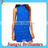 High Neck Embellished Shift Dress thumbnail-1
