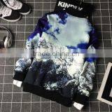 Sublimation City Korean Fashion Sportswear Men Jacket Snow Mountain thumbnail-6