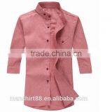 Men Dress Shirts Cotton Fabric Fashion Three-quarter Sleeve Men Shirt thumbnail-2