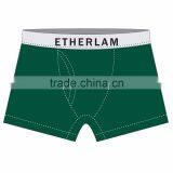 Custom 95% Cotton 5% Spandex Men Underwear Simple Style Sexy Boxer