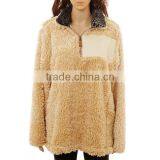 FACTORY Wholesale Quarter Zip Pullover thumbnail-2