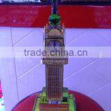 Crystal Makkah Clock Tower Model With LED for Souvenir Gift KJJ-01 thumbnail-2