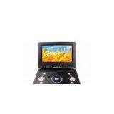 12V Black NTSC 7 Portable Widescreen DVD Player With AV Input