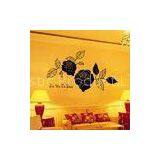 Personalised Antique Custom Vinyl Wall Flower Stickers G221 thumbnail-1