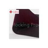 Custom 1.48m Wine Red Knitted Velvet Flock Fabric For Jewellry Boxes Inserts