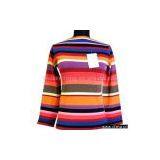 Sell Ladies' Border Stripes Pullover thumbnail-1