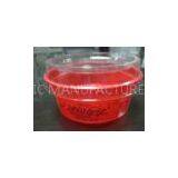 300ml 10oz Clear Plastic Ice Cream Cups For Milk / Salad Cups