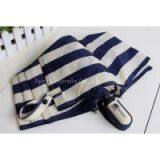 Quality Automatic Folding Umbrellas With Strips thumbnail-2