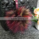 Make-To-Order Artificial Wool Fashion Pendant Accessories Girl Pompom Keychain