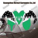 Dry Fit Breathable Plus Sizes Long Sleeves Gymnastics Leotards Girls Custom Printed Gym Leotards Wholesale thumbnail-3