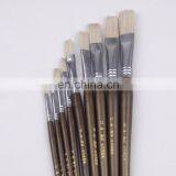 High Quality Bristle Painting Brush With Short Wooden Handle thumbnail-2