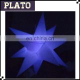 inflatable hanging led star lighting star for party decoration