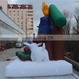 LED Lighting Inflatable Wall for Outdoors Advertisement