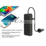 4 Port Car Charger 46W 8A, Multi-function 4 Port USB Car Charger for Mobile Phone thumbnail-3
