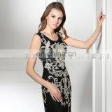 2017 New Arrival Mermaid Embroidered Black Formal Evening Dresses LX385 thumbnail-4