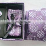 Classical Pasley Design Silk Ties Handkerchief Cufflinks Mens Gifts Sets thumbnail-2